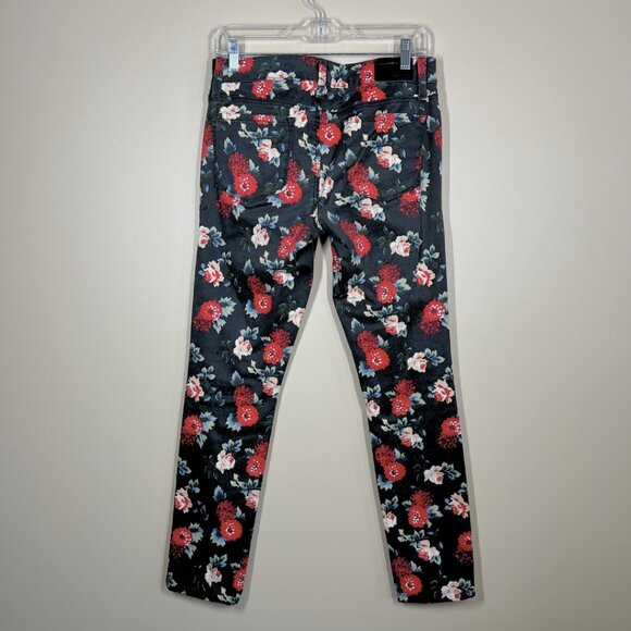 Level 99 Liza Skinny Floral Print Jeans • Size 28 - Picture 4 of 8